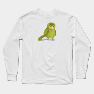 Kakapo Bird Long Sleeve T-Shirt